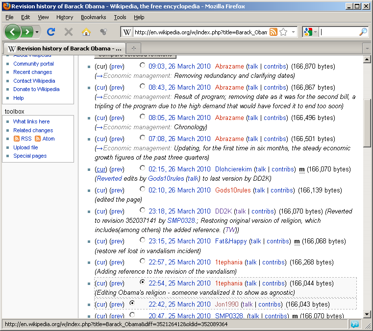 Wikipedia example
