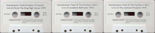 Grandmaster Flash party tapes 1978-1979